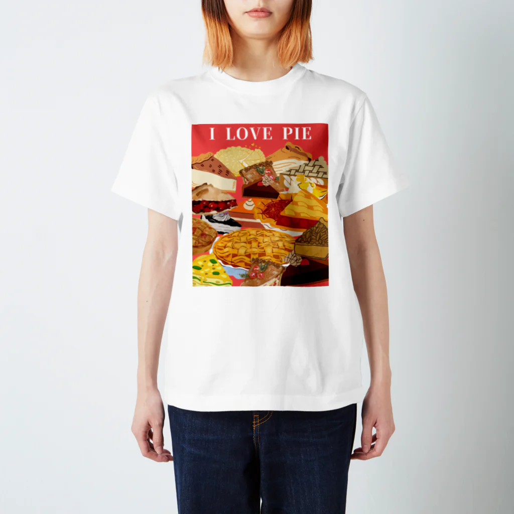 IzumiracleのI love Pie スタンダードTシャツ