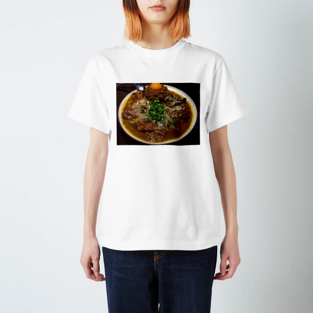 地味ん堂の吉田カレー スタンダードTシャツ