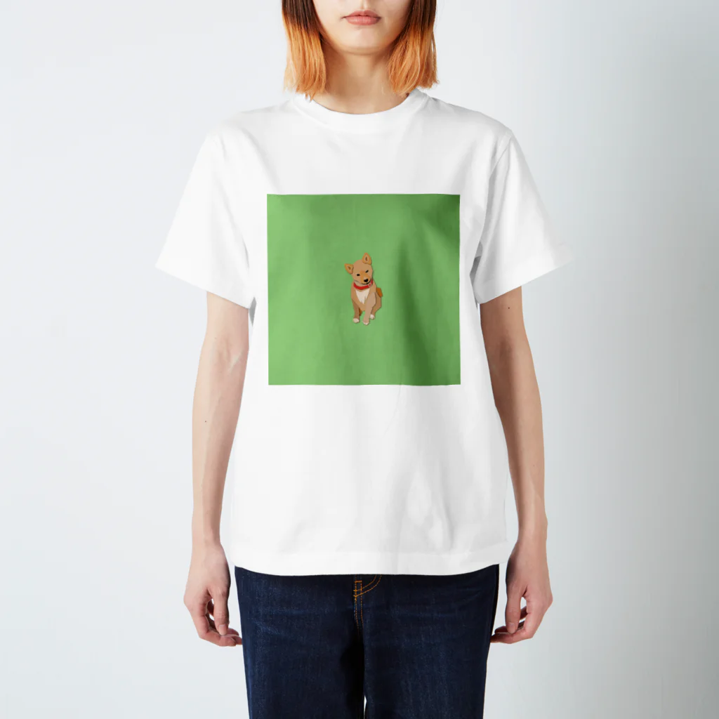 KoRoMuGiの草原のこむぎちゃん スタンダードTシャツ