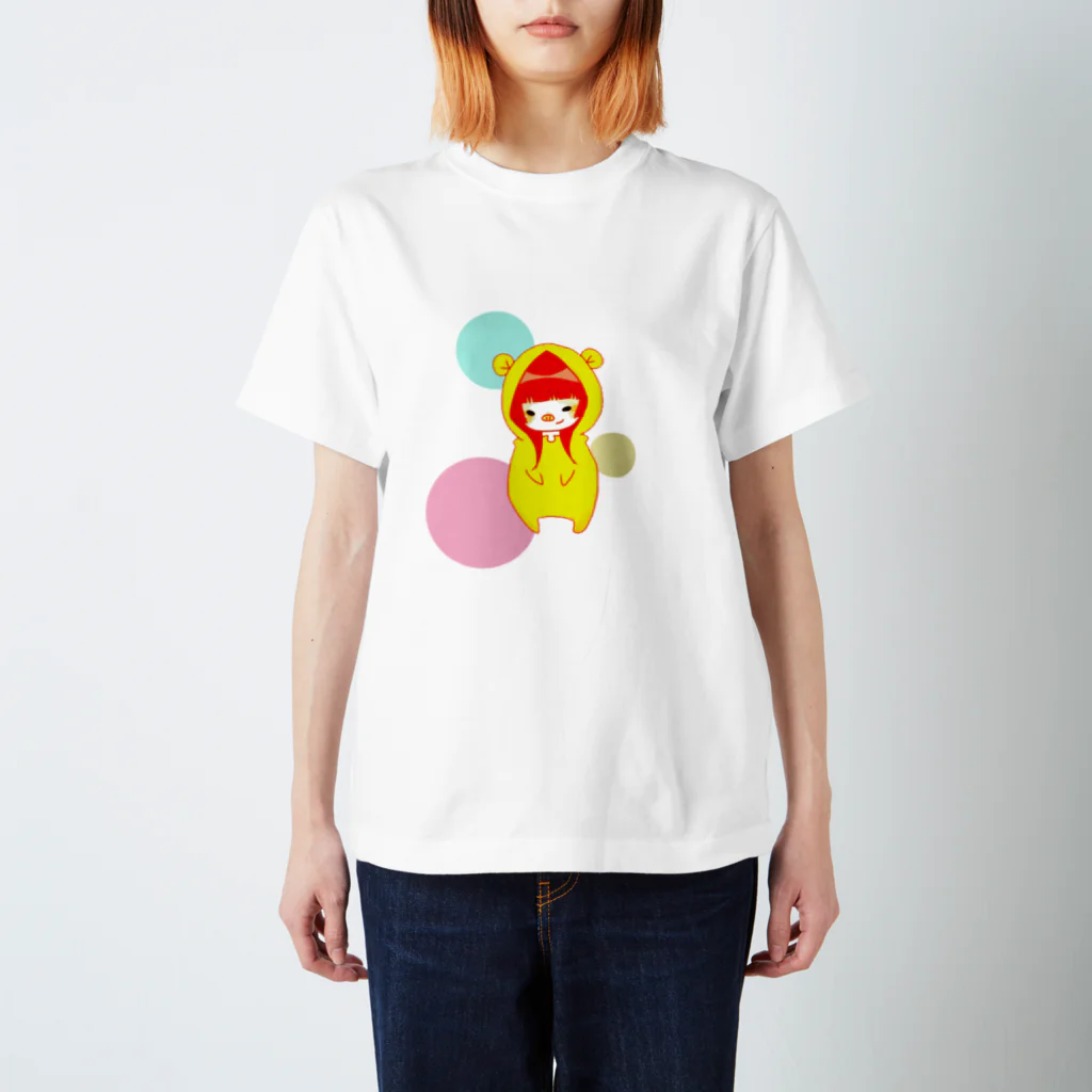 sasami shop.のぶーちゃん Regular Fit T-Shirt