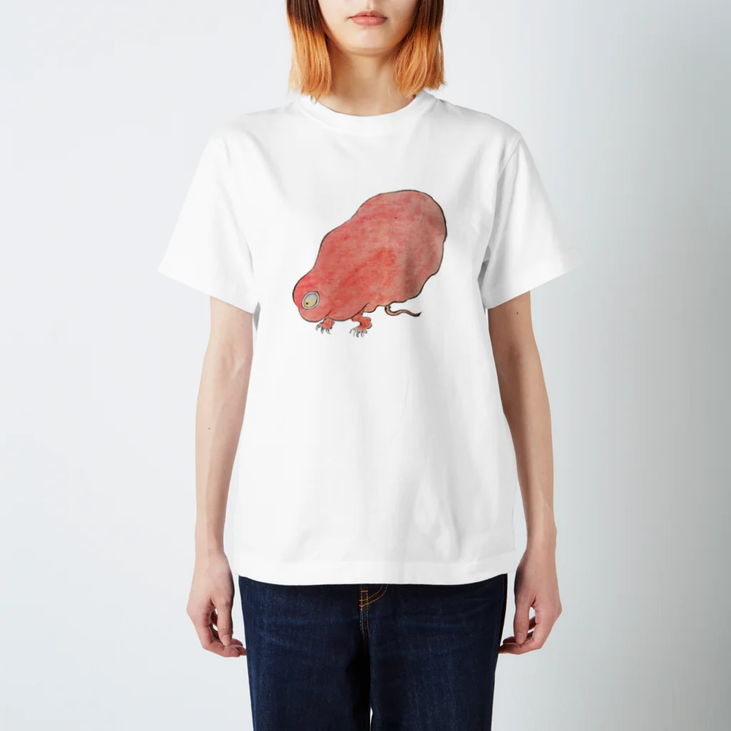 和もの雑貨 玉兎の百鬼夜行絵巻 赤い妖怪【絵巻物・妖怪・かわいい】 Regular Fit T-Shirt