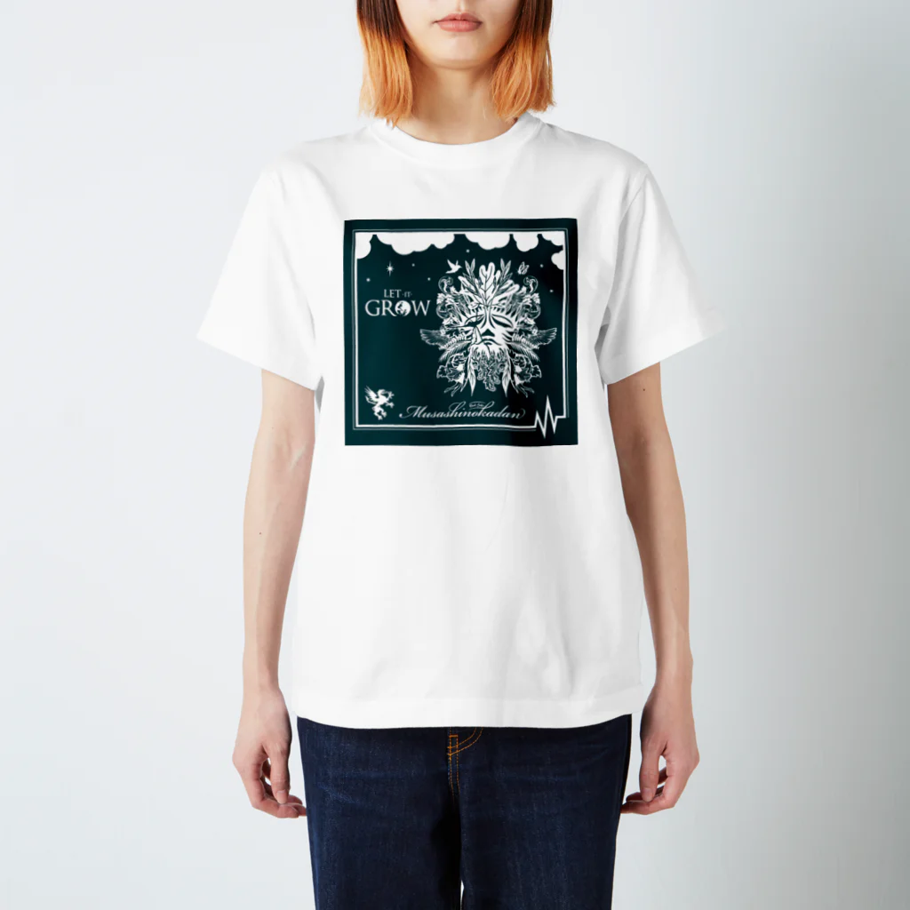 PlantCentre MusashinoKadanのGreen Man（スクエア）TシャツA スタンダードTシャツ