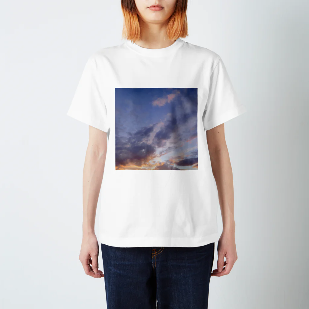 SkyBeauty🌨の夕空 スタンダードTシャツ