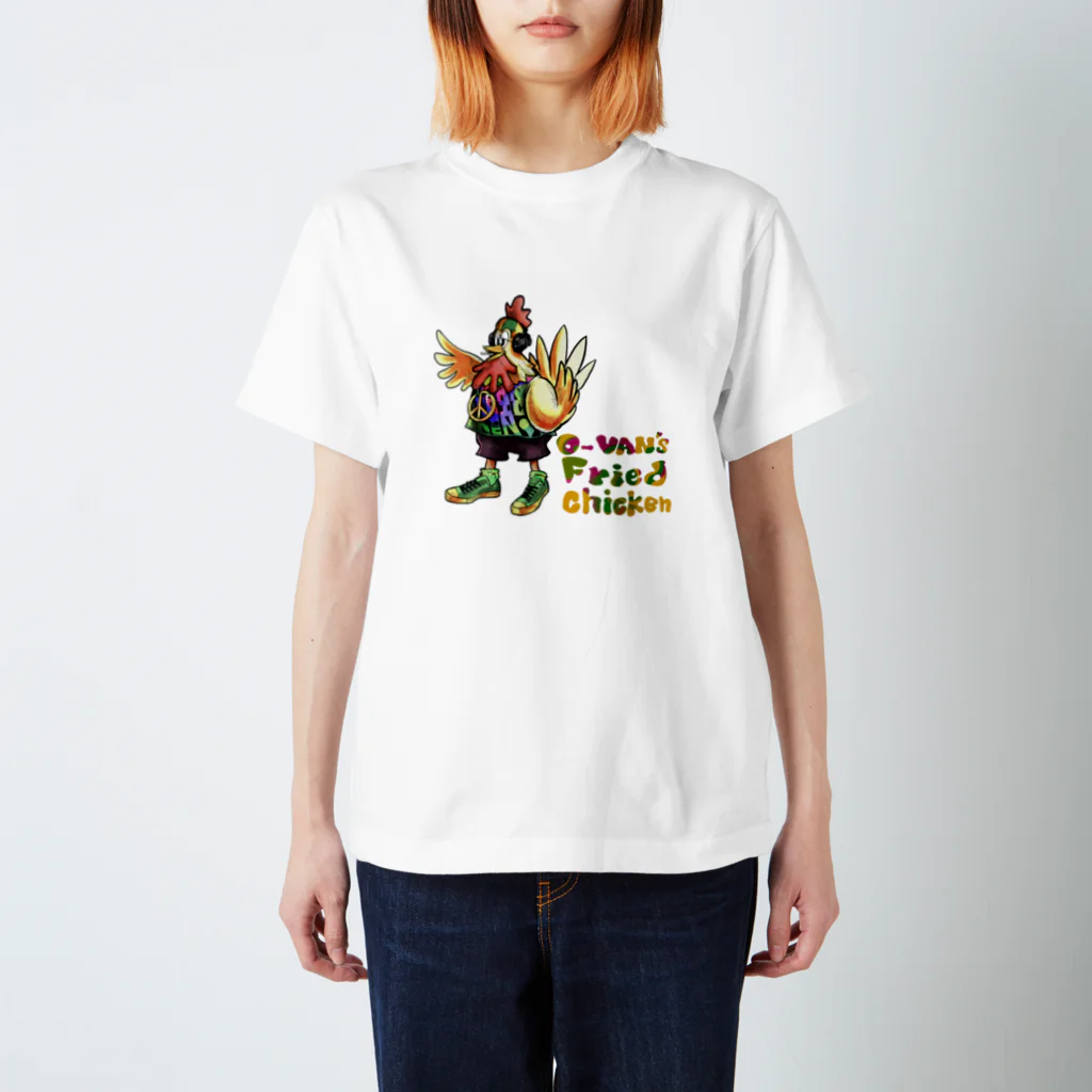 桜盤のfried chicken Regular Fit T-Shirt