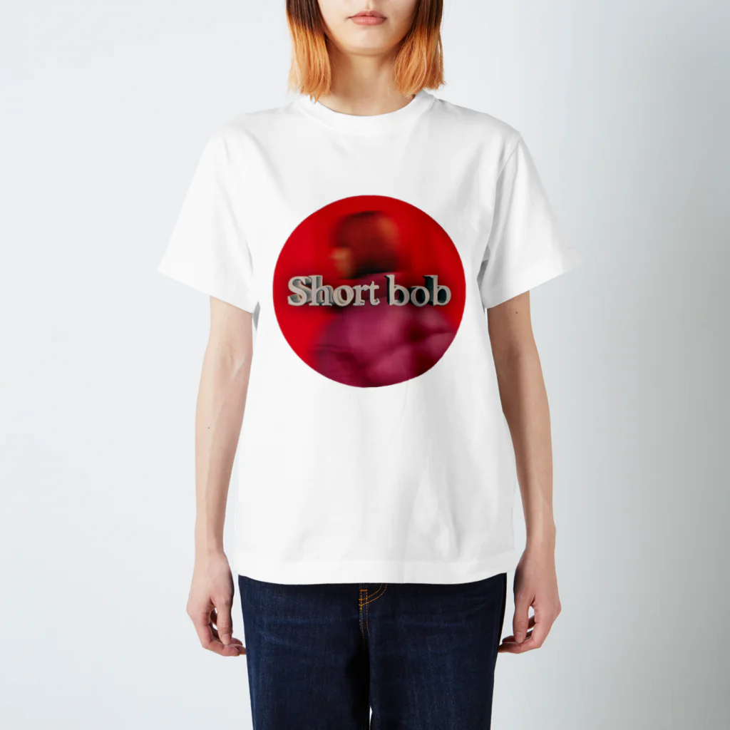 ショートボブ【万博EXPO】のShort bob スタンダードTシャツ