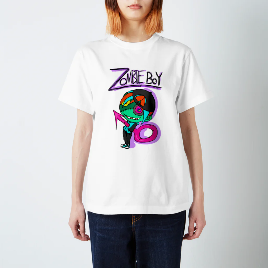 GroPopCandyのぞんびぼーいのぜんしん Regular Fit T-Shirt