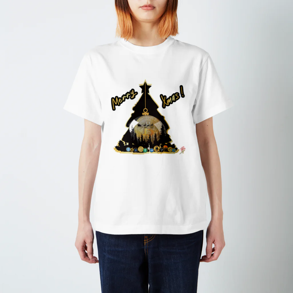 Studio Made in FranceのSMF 012 Coin Tree スタンダードTシャツ