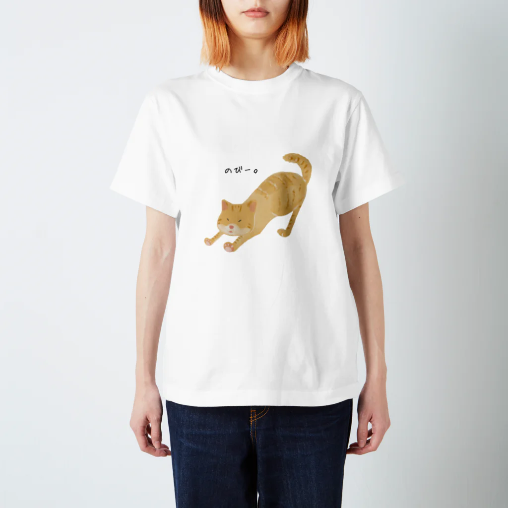 力丸のお店のすとれっちねこ Regular Fit T-Shirt