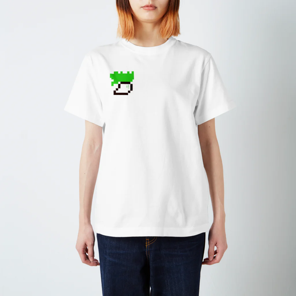 Seeds of happinessのラッキー大根#12 スタンダードTシャツ