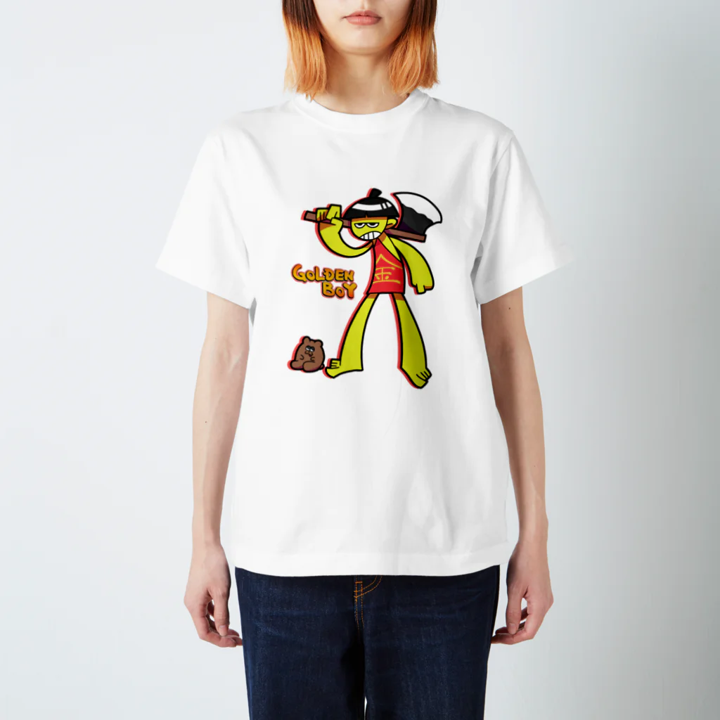 Little G LaughのGOLDEN BOY スタンダードTシャツ