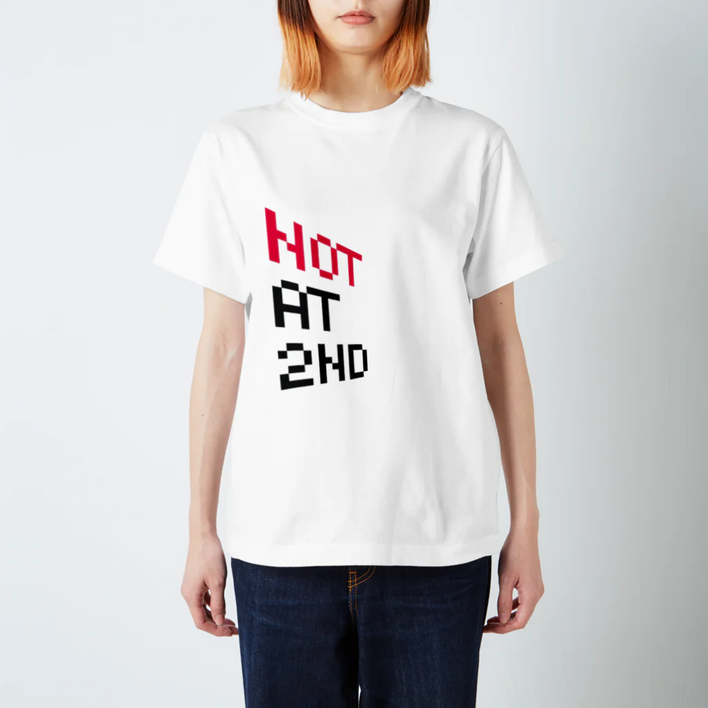 かすたむのNOT　AT　2ND　シンプル スタンダードTシャツ