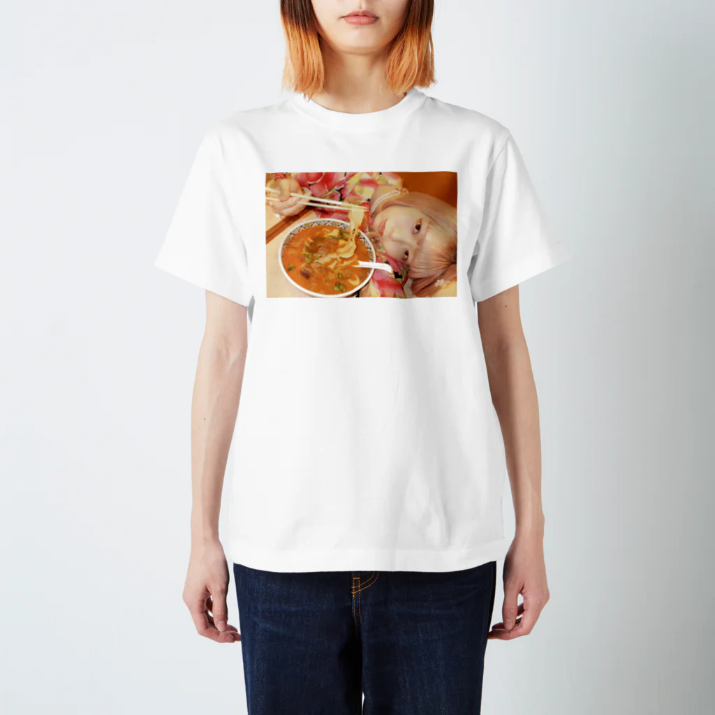 がんばれ！みんなのごいちーちゃん屋さんのビャンビャン麺 スタンダードTシャツ