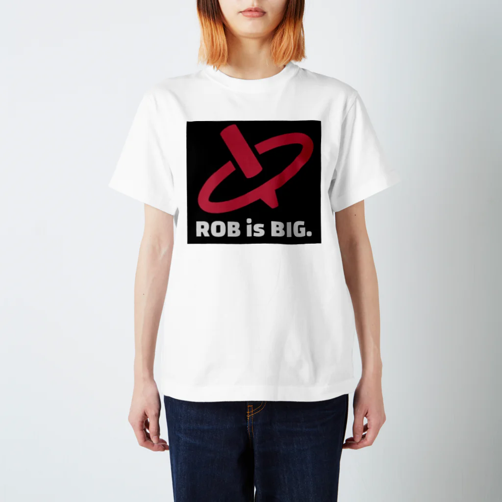 銀河のROB is BIG.(黒枠) スタンダードTシャツ