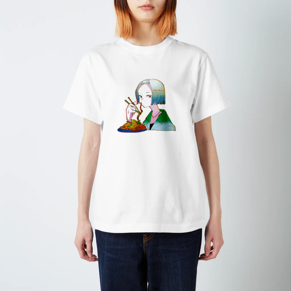 すみちゃんぐらしの焼きそば Regular Fit T-Shirt