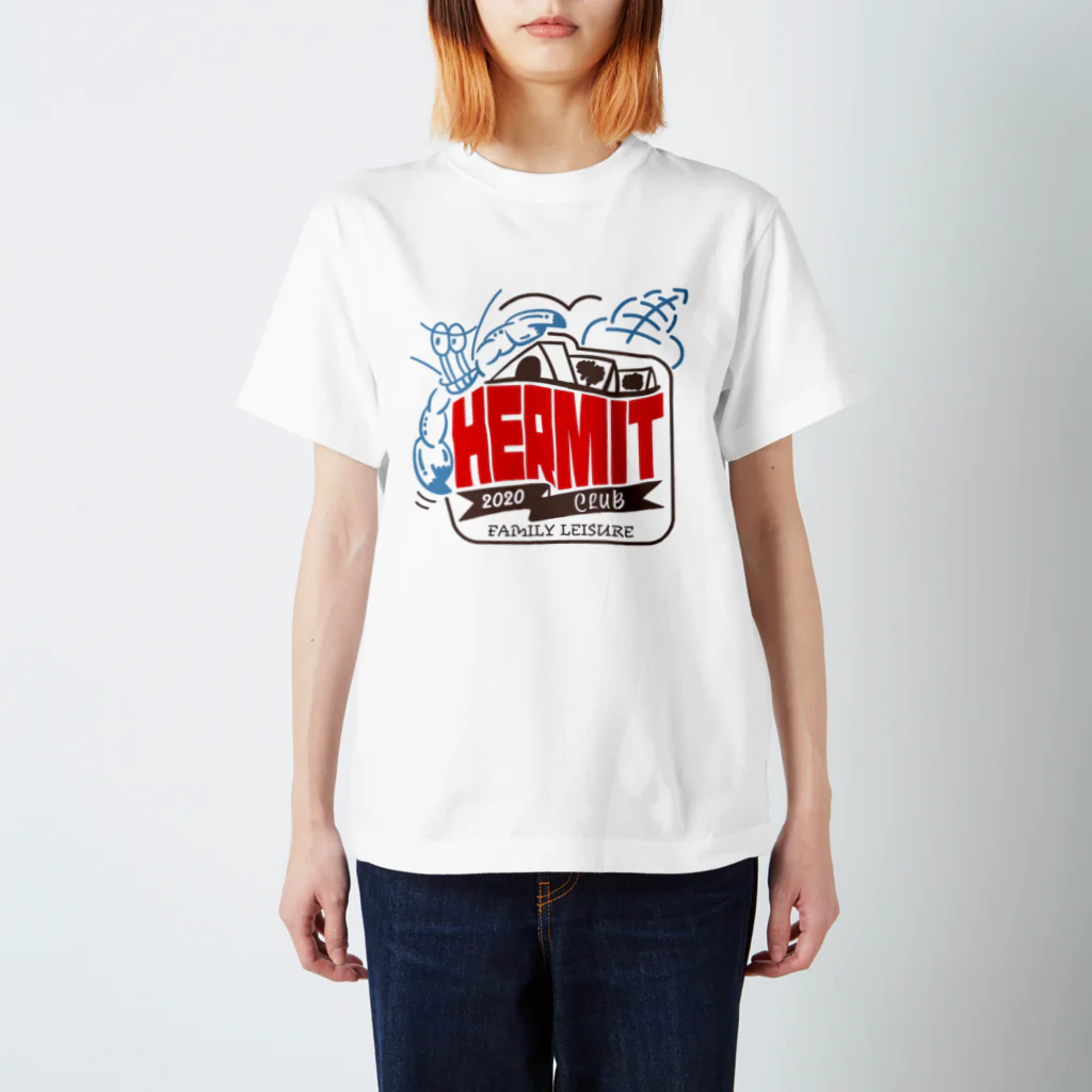 stack5のhermit club Regular Fit T-Shirt