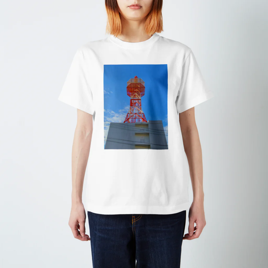 shop157のどこかの鉄塔 スタンダードTシャツ