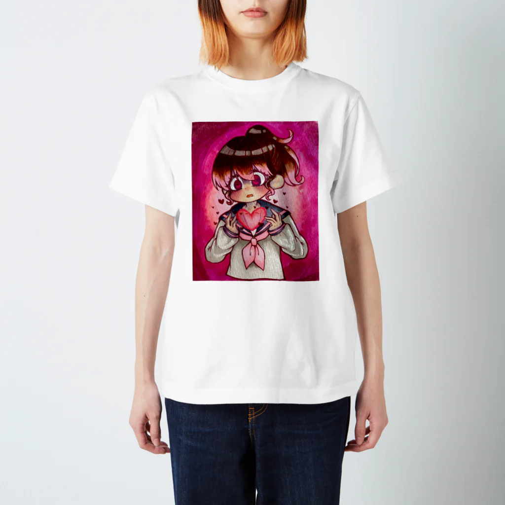 月ちゃんのお店のはぁとちゃん❤️‍🩹 Regular Fit T-Shirt