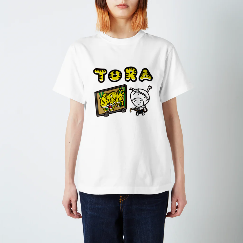 きくのらくがきのTORA きく スタンダードTシャツ