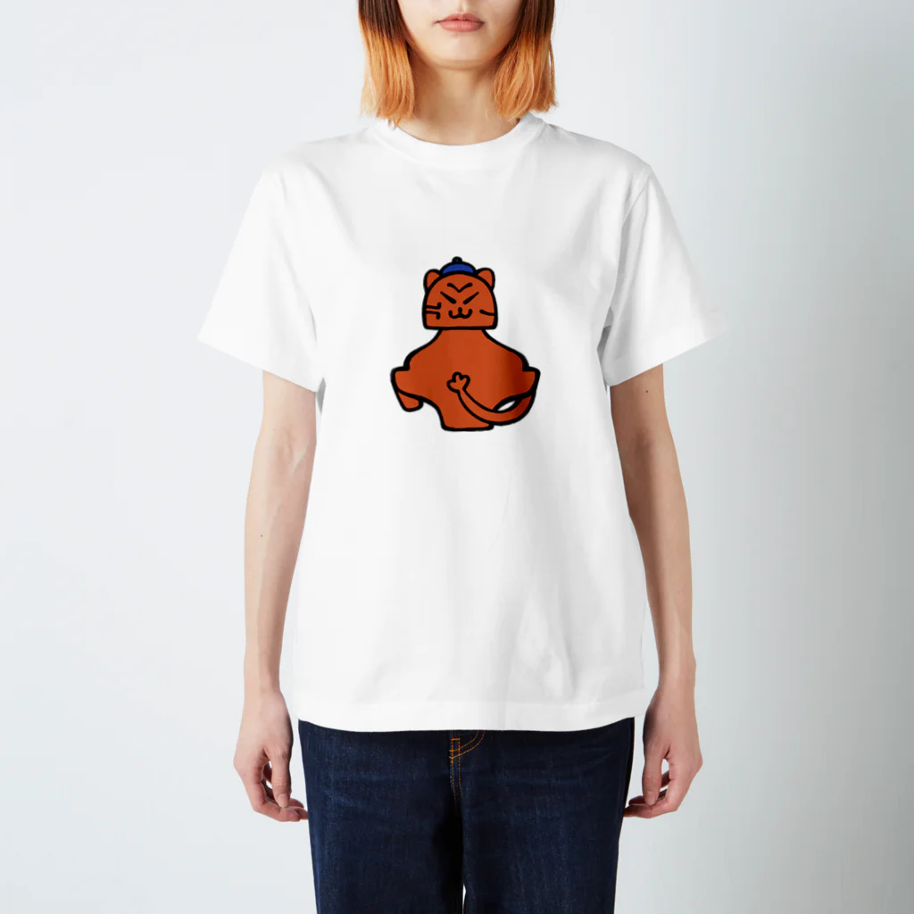 たのしいおみせやさんのポーズ土偶ちゃん スタンダードTシャツ