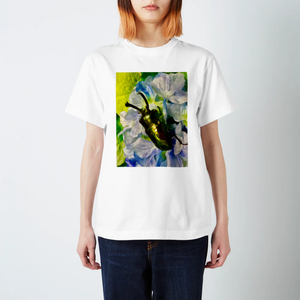Higurashi430のクワガタ ☆ニジイロクワガタ☆ Regular Fit T-Shirt