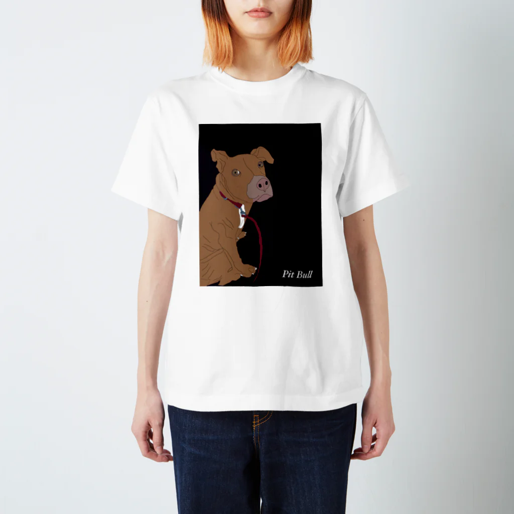 lucyのAmerican Pit Bull Terrier スタンダードTシャツ