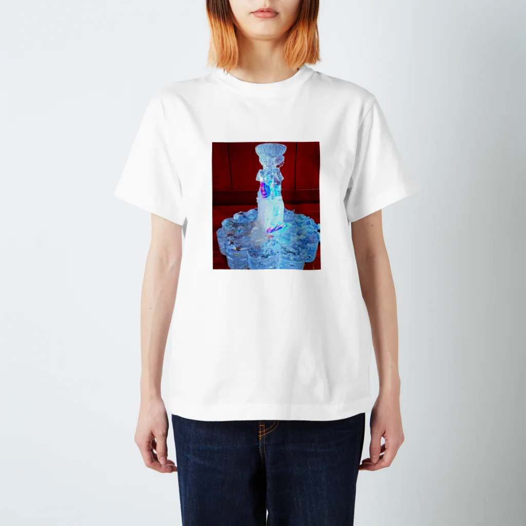 ちなレジン作家の氷の女王 スタンダードTシャツ