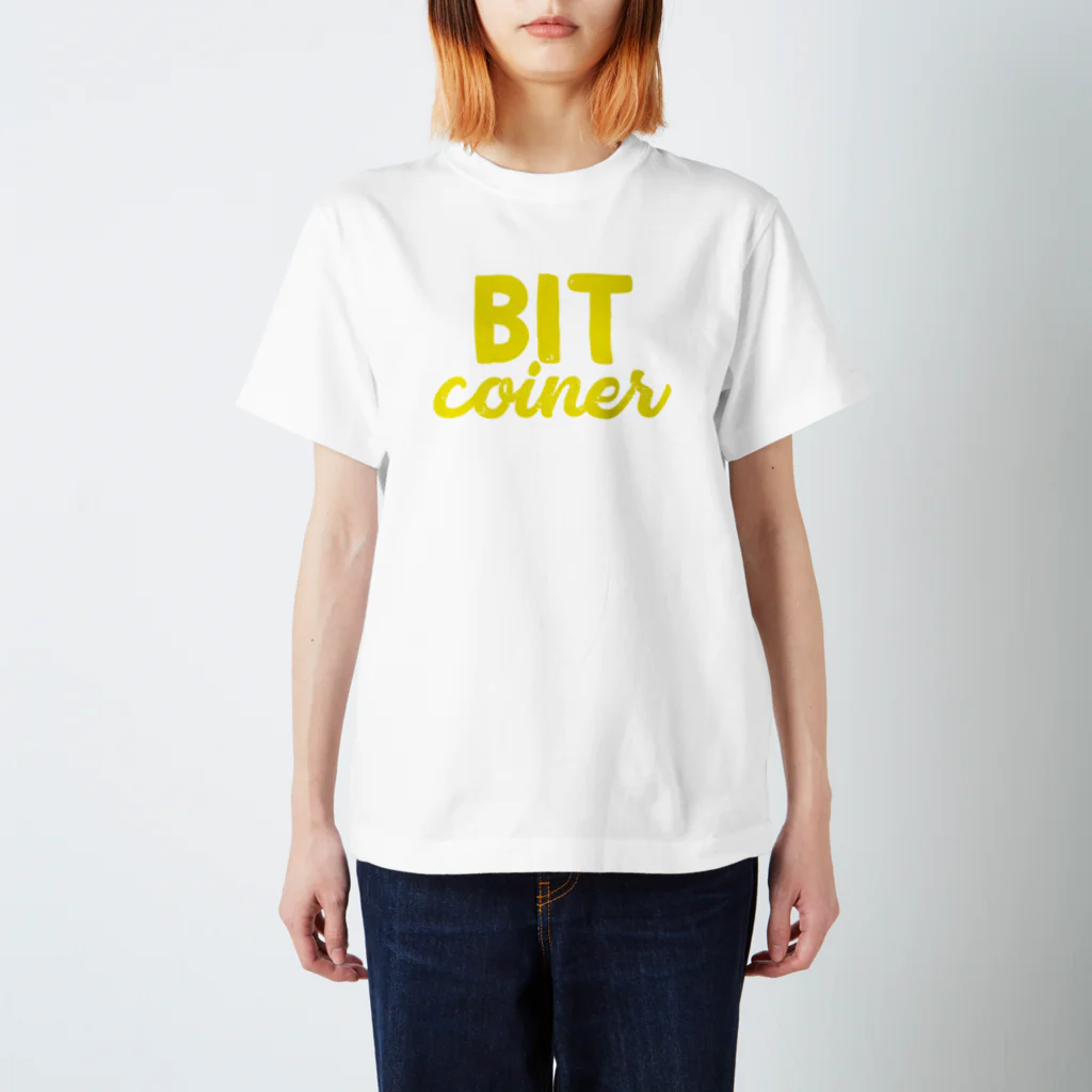 ヒヨコ氏のbitcoiner simple T-shirts Regular Fit T-Shirt