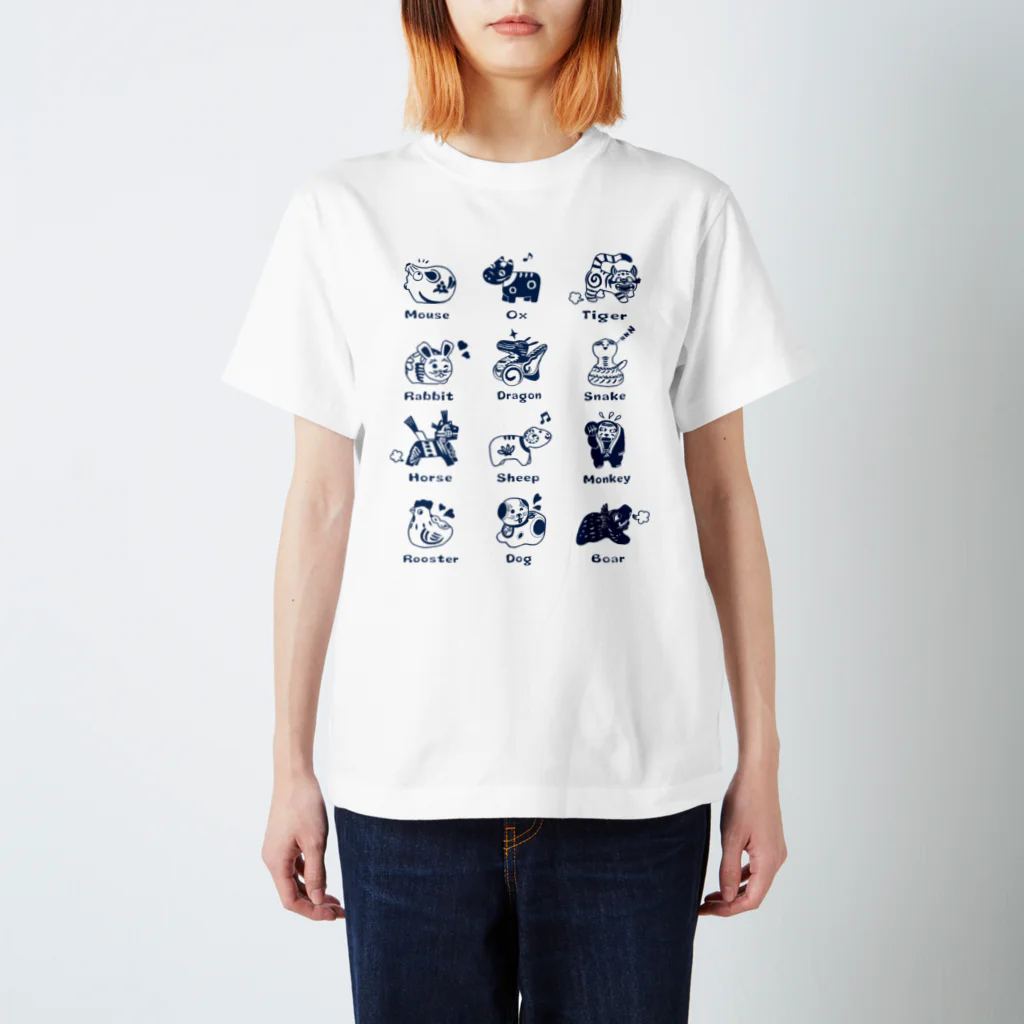 SU-KUのThe Zodiac of Fukushima Regular Fit T-Shirt