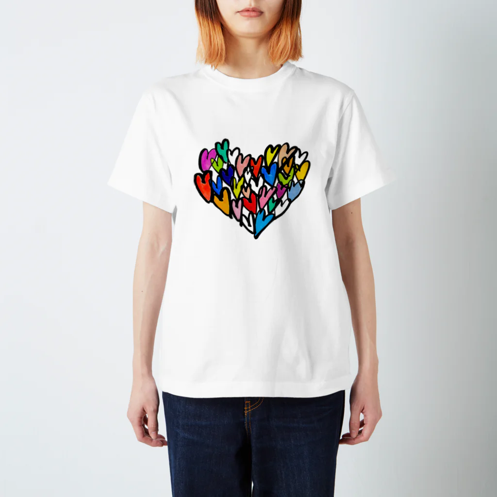 着ぐるみ＆calligraphyの365日LOVE スタンダードTシャツ