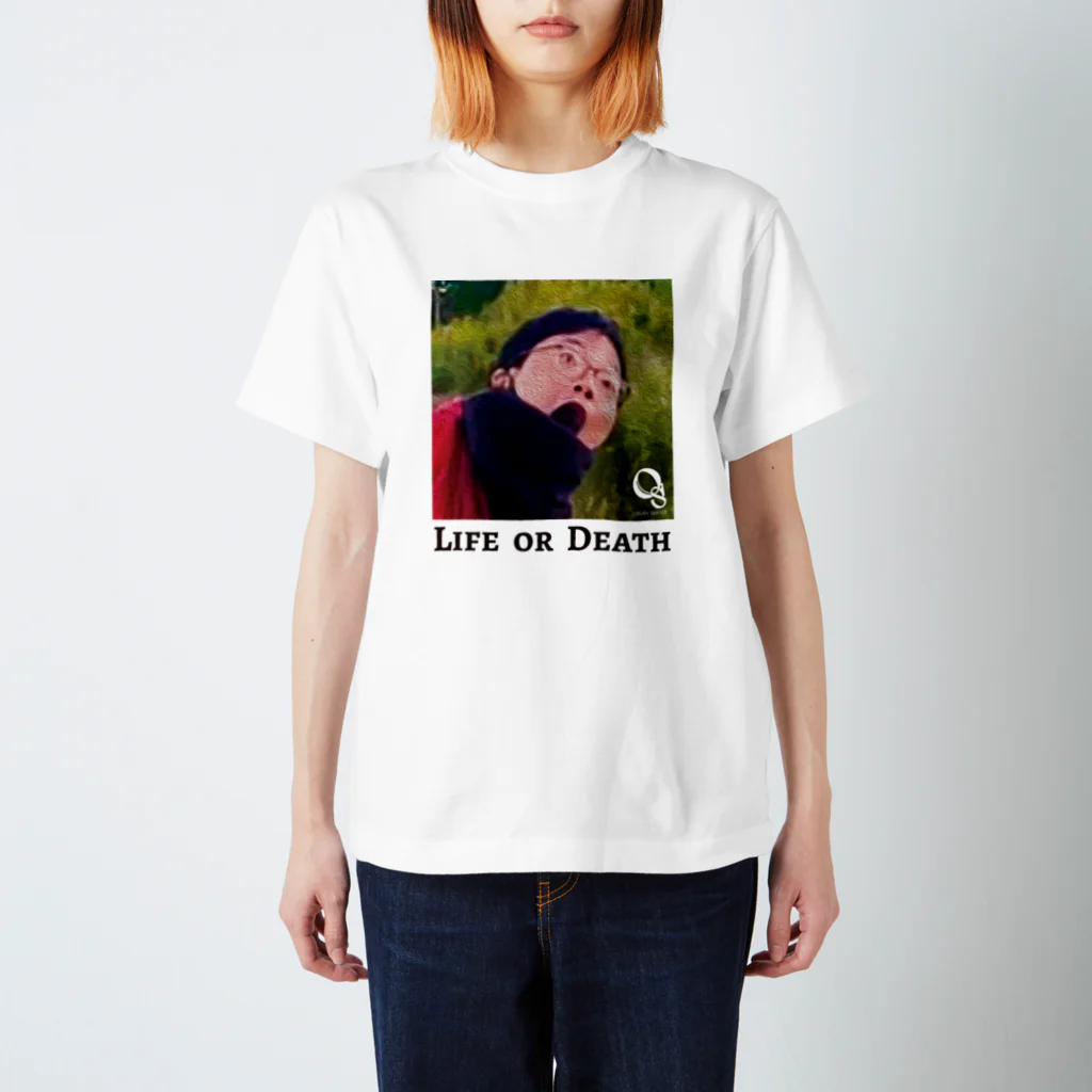 Old Skate LifeのLIFE OR DEATH Regular Fit T-Shirt