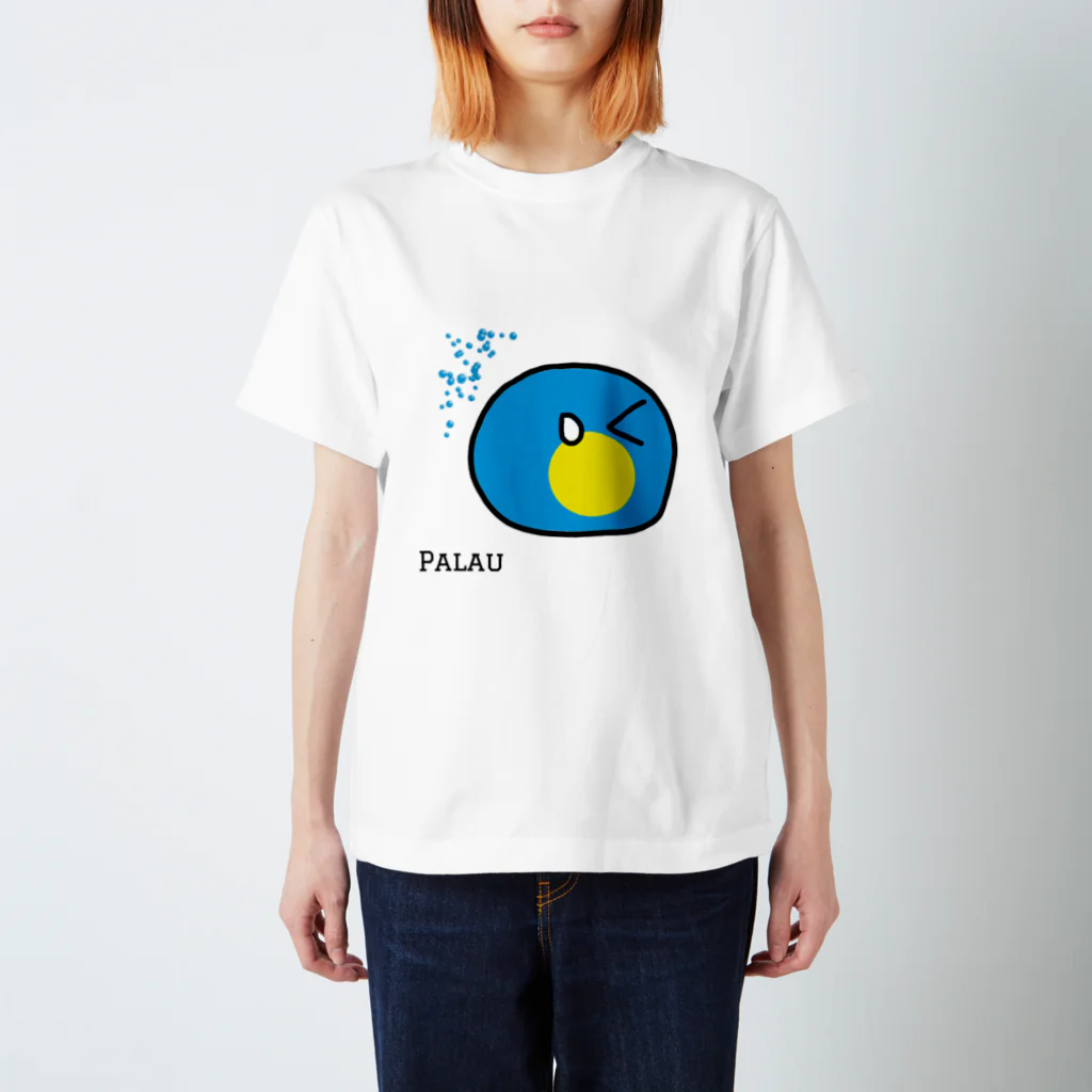 ポーランドボールSHOPのぱらお（Palau） Regular Fit T-Shirt