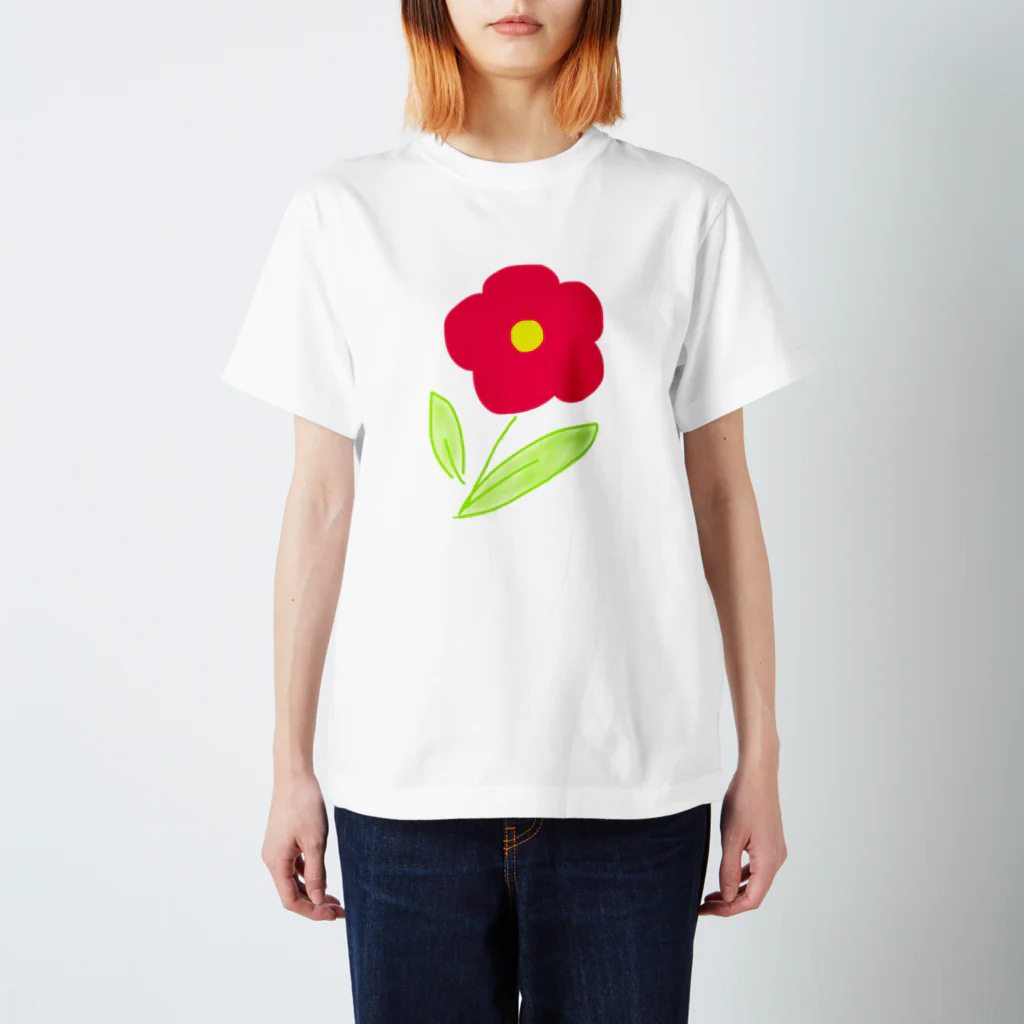 RIBBONSのお花（カラフル） Regular Fit T-Shirt