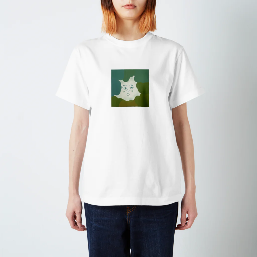 GRK の困り顔埋もれくん スタンダードTシャツ