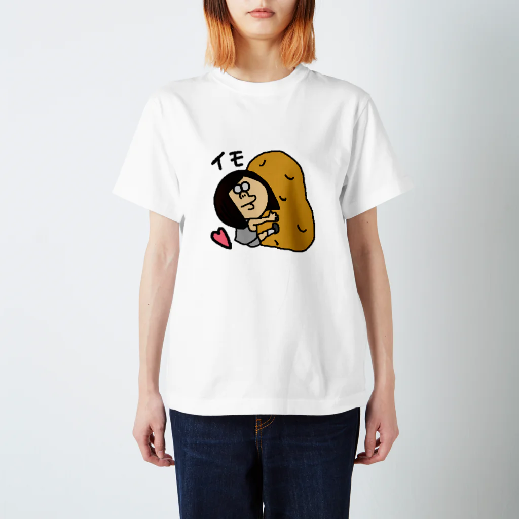 じゃじゃ子のお店の芋女 スタンダードTシャツ