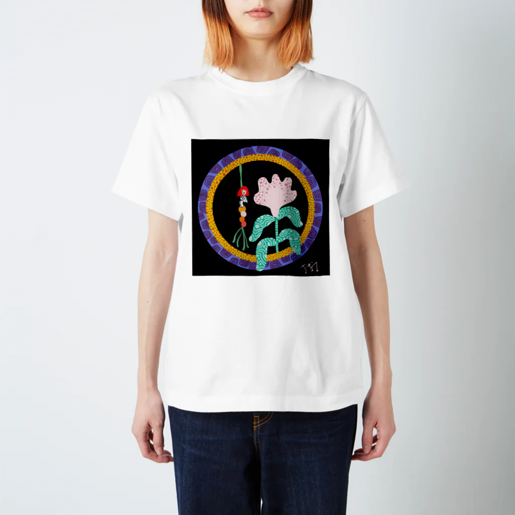 ためこ部屋の花とわたし。 Regular Fit T-Shirt