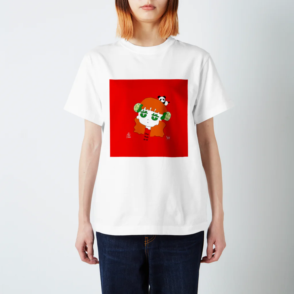 虚無子の虚無虚無チャイナ スタンダードTシャツ