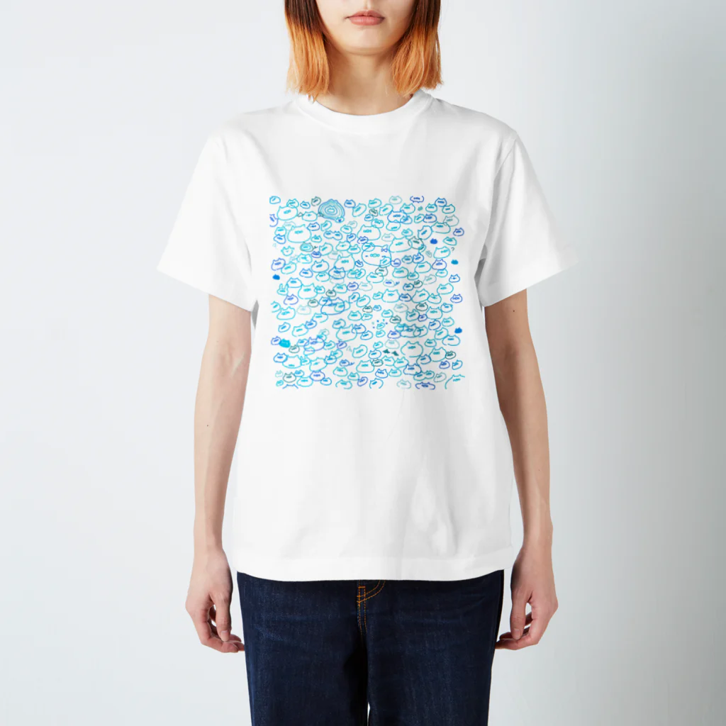 ちゃんきよのおみせのもざいくブー『ひんやり』 Regular Fit T-Shirt