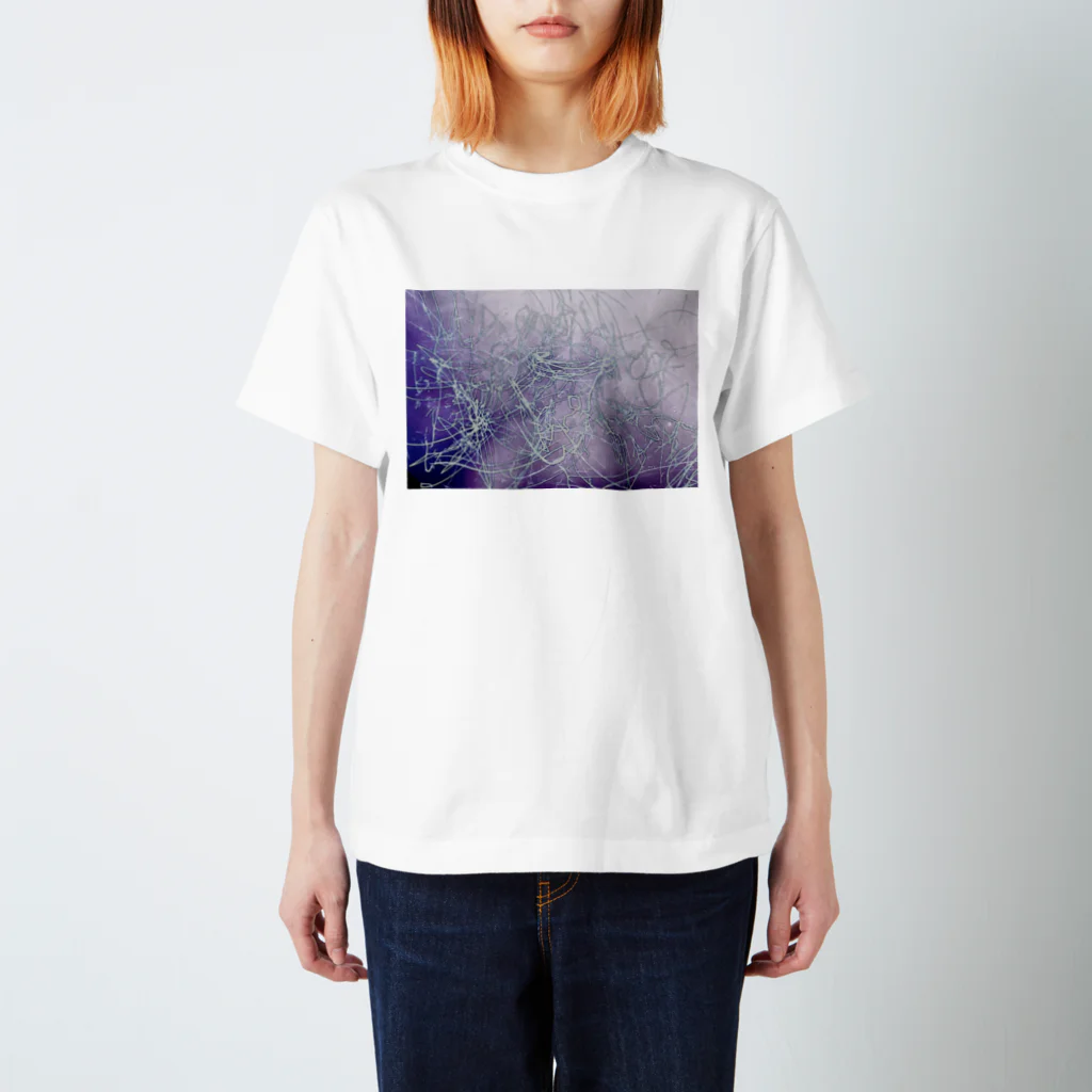 Planète neigeのhortensia スタンダードTシャツ