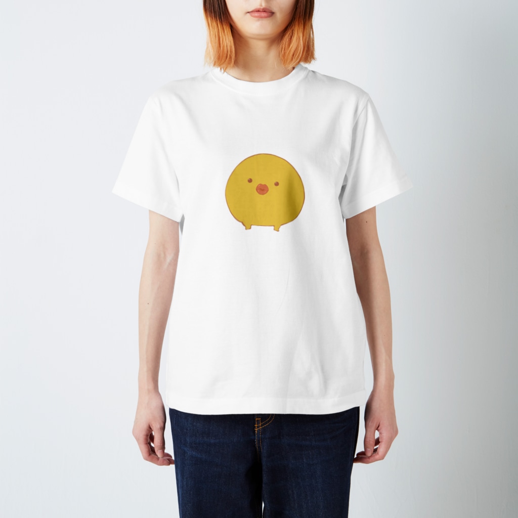 むっちりのくちびるプルプルひよこ Regular Fit T-Shirt