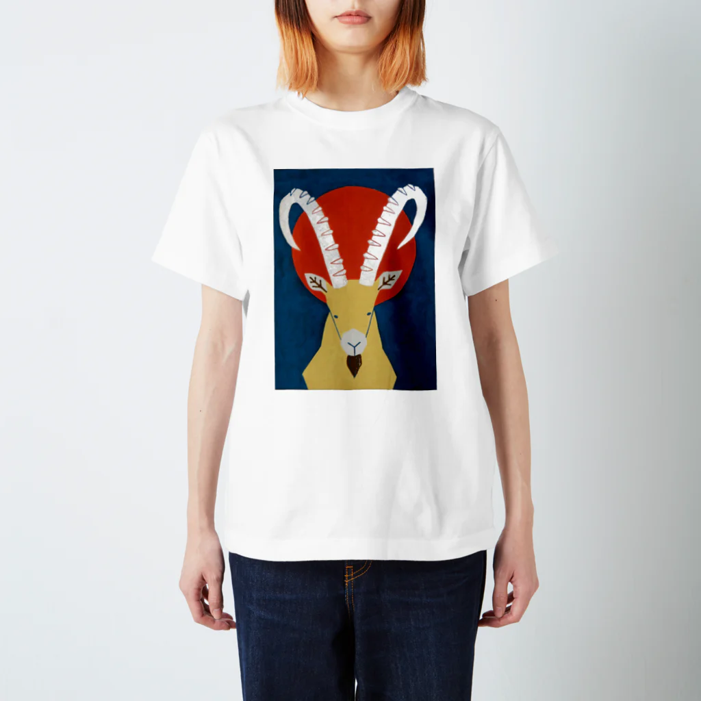 AYA CHUJO ORIGINAL GOODSのDistance Ibex スタンダードTシャツ