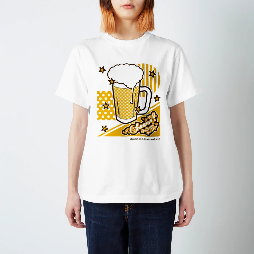 a-bow's workshop(あーぼぅズ ワークショップ)のCheers! スタンダードTシャツ