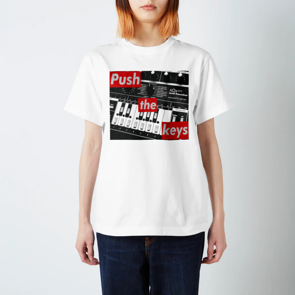 gizm0x_our_favorite_shopのPUSH_the_Keys2 スタンダードTシャツ