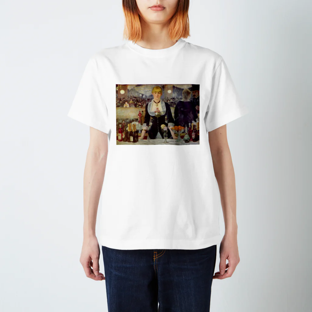 ArtGoodsのエドゥアール・マネ『フォリー・ベルジェールのバー』 スタンダードTシャツ