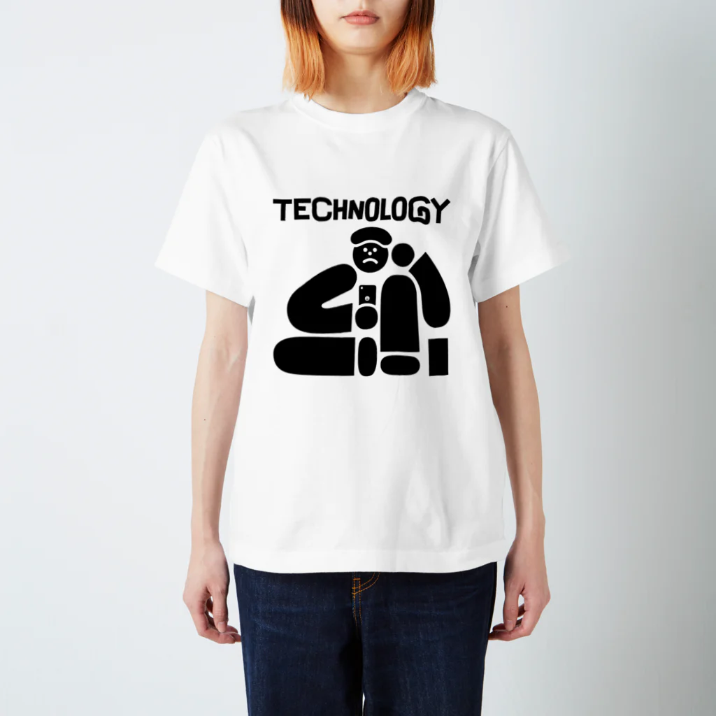 STOMACHACHE.のTECHNOLOGY_goods_phone スタンダードTシャツ