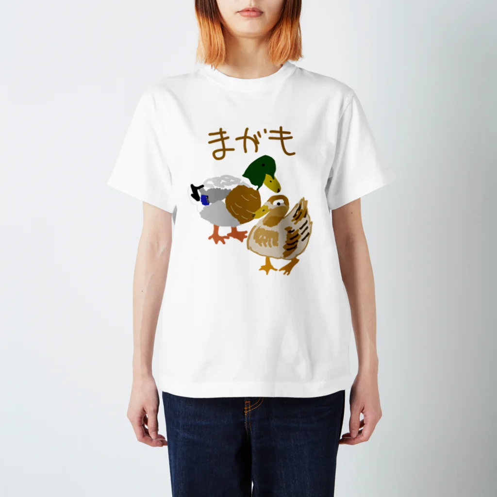 いきものや のの(本館)のマガモ Regular Fit T-Shirt