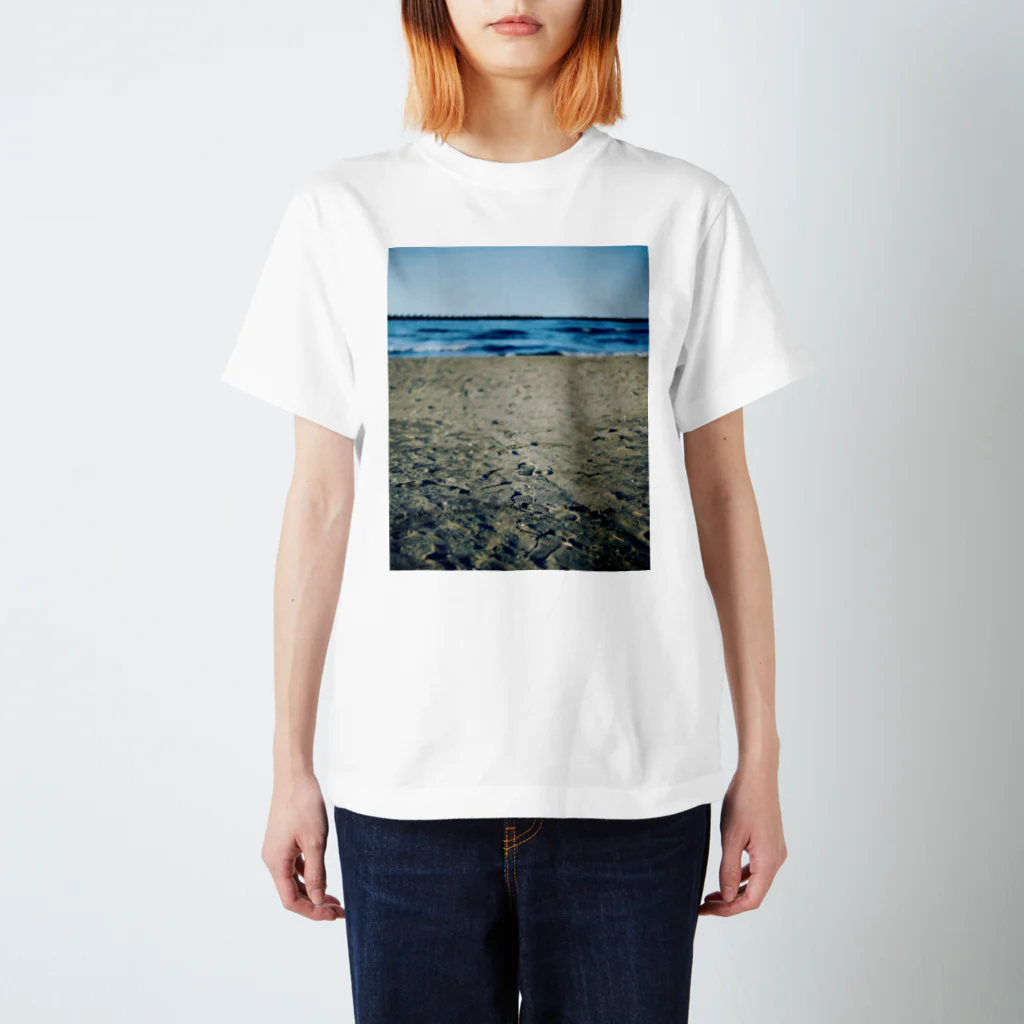 鮑叔館　珠李の海辺 スタンダードTシャツ