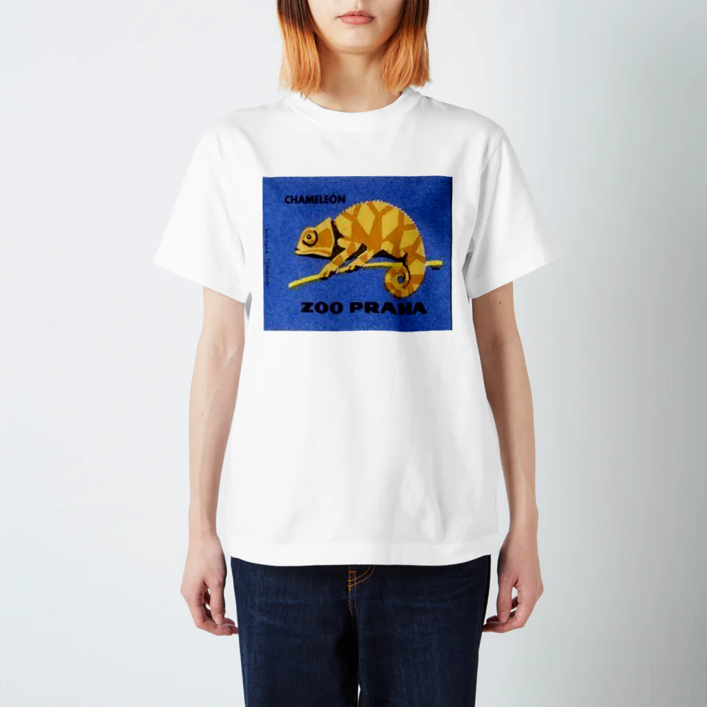 YS VINTAGE WORKSのチェコ・プラハ動物園　カメレオン Regular Fit T-Shirt