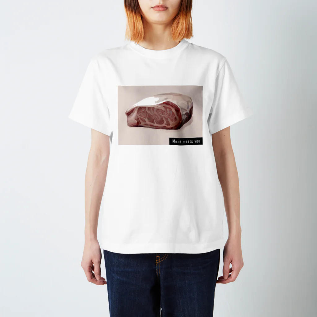 CONCEPT+CのMeat meets you 1 スタンダードTシャツ