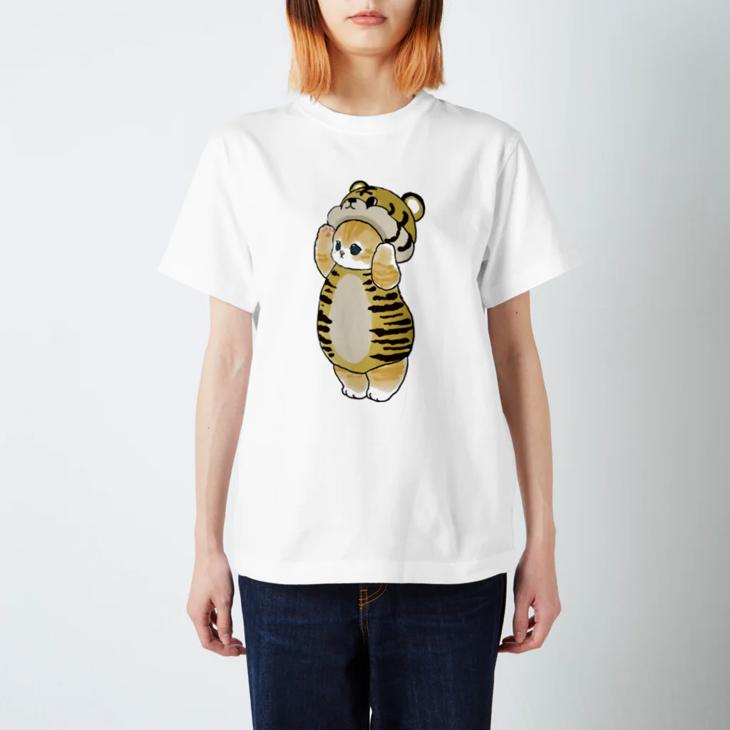 mofusandのねこかぶり（とら） Regular Fit T-Shirt