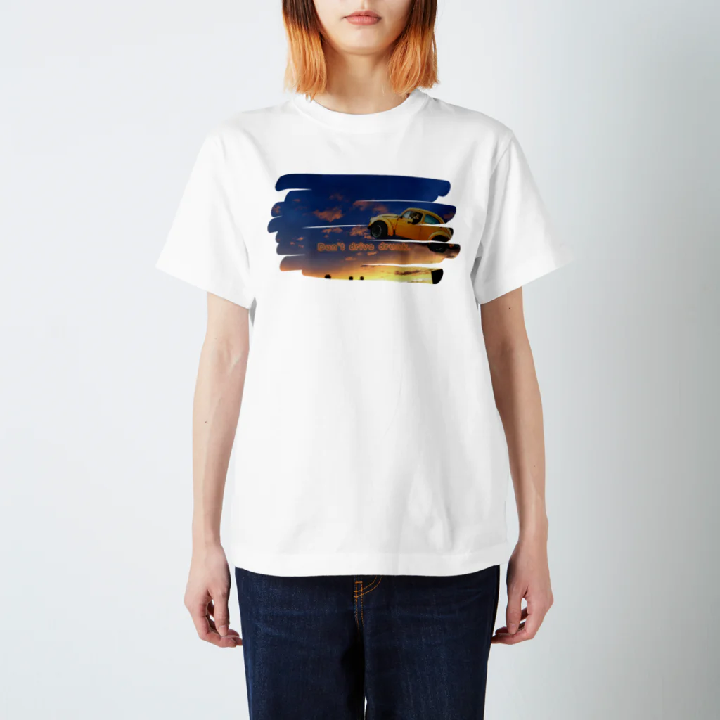猫カフェにあにゃあグッズショップの空飛ぶきくらげくん　 Regular Fit T-Shirt